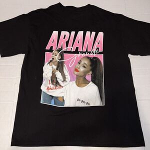 Ariana Grande T-Shirt Size XL Black